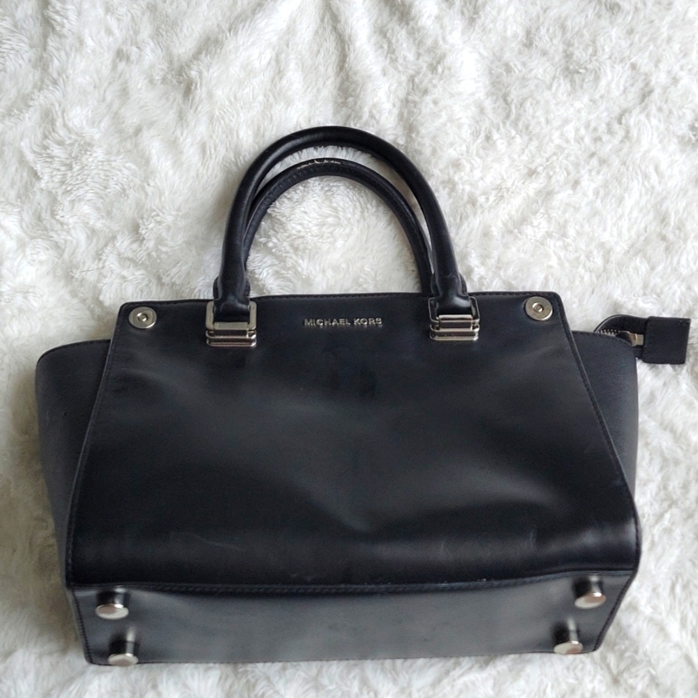 RARE MK Selma  Black Purse